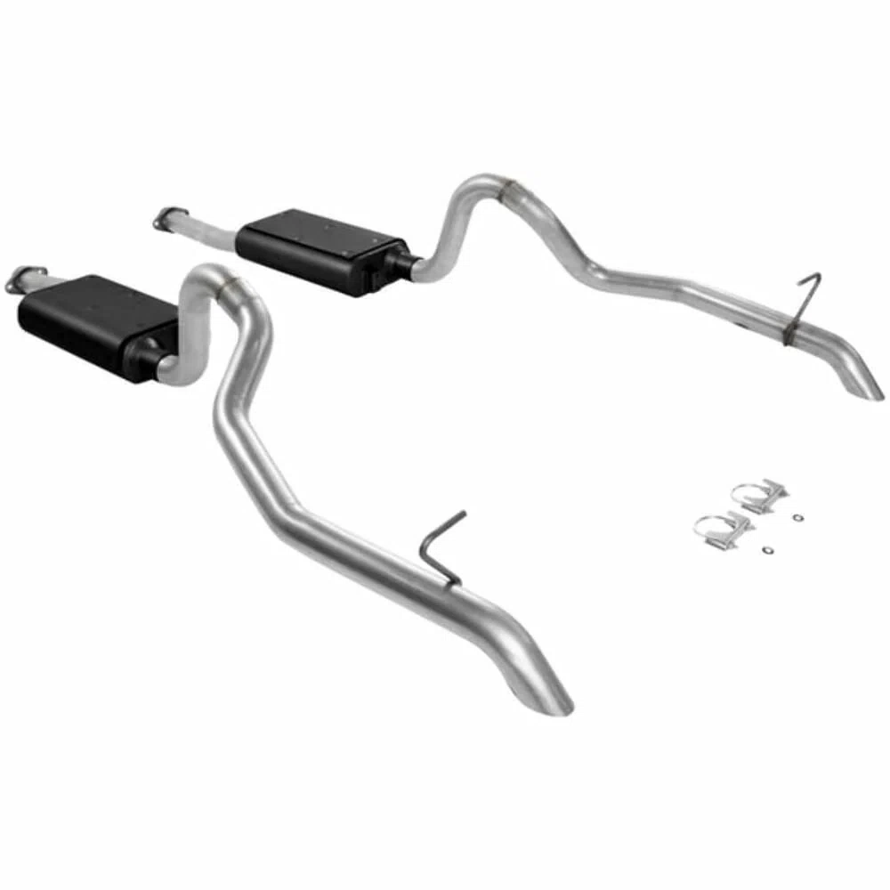 1987-1993 Ford Mustang Cat-Back Exhaust Flowmaster Stainless Steel